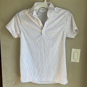 Ministry of supply xs performance fabric polo shirt golf